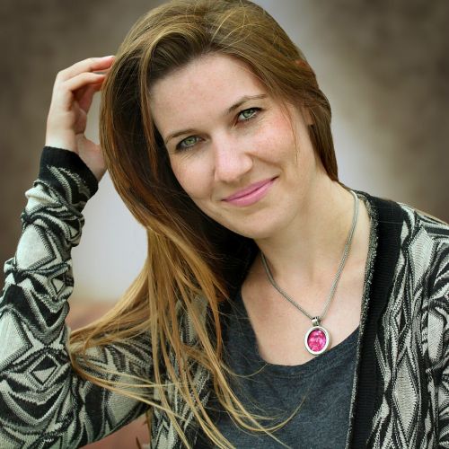 Anhänger MEDAILLON & Edelstahlkette JOLIE 