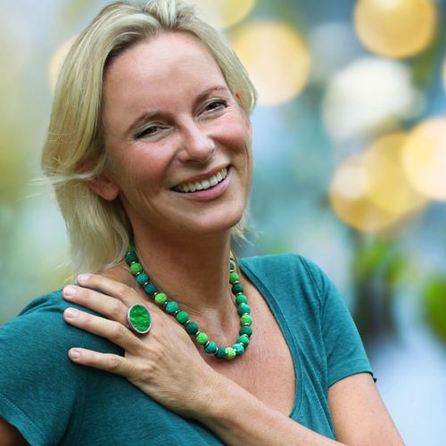 Collier PURE BALLERINA, Armband BALLERINA - evergreen