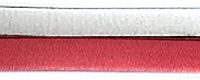 hellrot / weiss