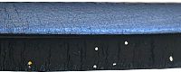 blau metallic / schwarz glitter